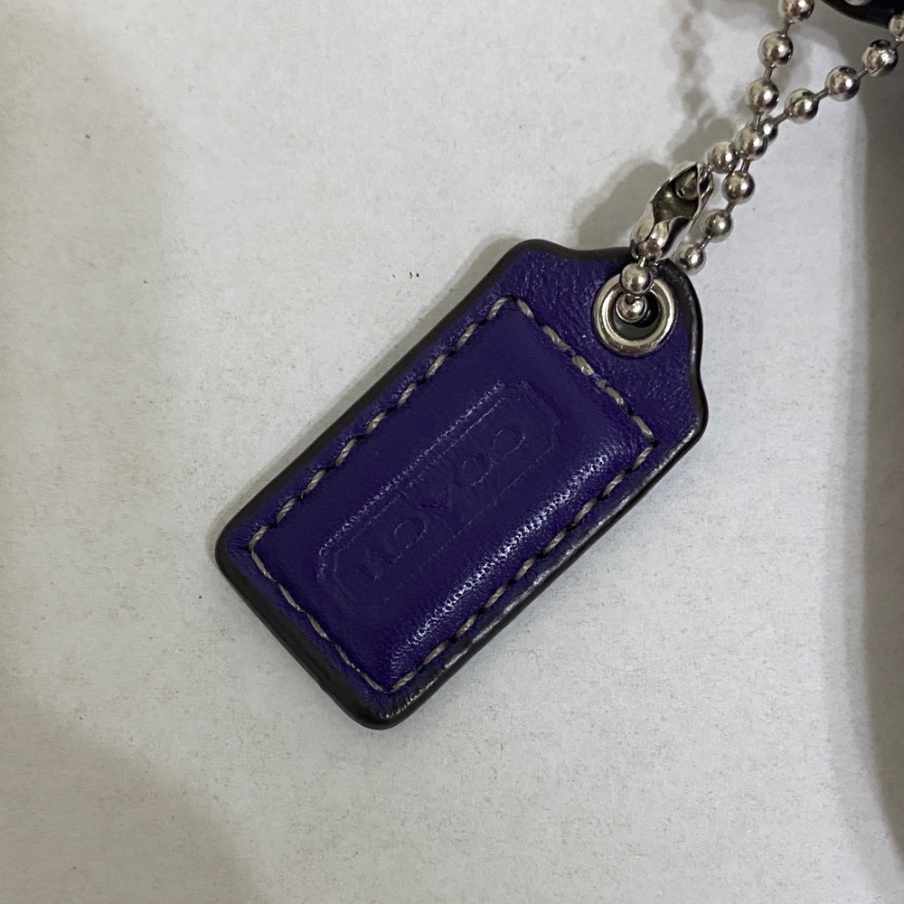 Coach Deep Purple Wristlet - Picture 4 of 9